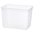 IKEA 365+ Food container, large rectangular, plastic, 10.6 l