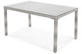 Outdoor Dining Table MALAGA, grey