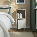 EKET Cabinet combination with legs, white/beige, 35x35x80 cm