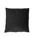 Cushion Geometry 45x45cm, velvet, black