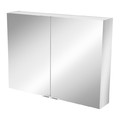 Bathroom Mirrored Wall Cabinet GoodHome Imandra 80x60x15cm