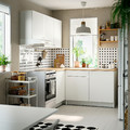 KNOXHULT Corner kitchen, white