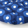 KLÖSAN Chair cushion, outdoor, dark blue, 35 cm