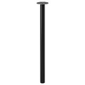 LAGKAPTEN / ALEX Desk, black-brown, 140x60 cm