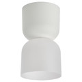 HAMNFYR Ceiling lamp, white, 14 cm