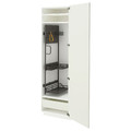 METOD / MAXIMERA High cabinet with cleaning interior, white/Veddinge white, 60x60x200 cm
