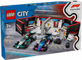 LEGO City F1 Garage & Mercedes-AMG & Alpine Cars 7+