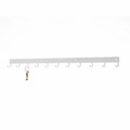 Rack with Hooks 80, white