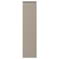 UPPLÖV Door, matt dark beige, 20x80 cm