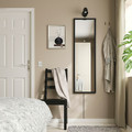 NYPONBUSKE Mirror, black, 40x135 cm