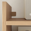 LÅDMAKARE Side panel, left + right/oak effect, 35x212 cm