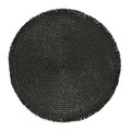 Place Mat Boho 38cm, black