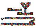 Dingo Adjustable Dog Collar City - Graffiti 3.0cm/60cm