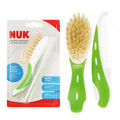 NUK Baby Brush with Comb, green