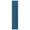 FYRUDDEN Door with hinges, blue, 50x229 cm