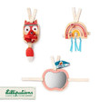 LILLIPUTIENS Set of wooden pendant toys Alice the Fox 9m+