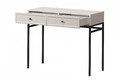 Console Table Lorini 100, cashmere, black knobs