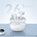 USAMS Headphones Earphones Bluetooth TW S 5.3 X-Don Dual Mic, white
