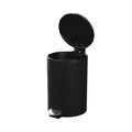 GoodHome Bathroom Waste Bin Koros 3l, soft close, black