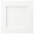 ENKÖPING Door, white wood effect, 40x40 cm