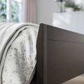 IDANÄS Bedroom furniture, set of 4, dark brown, Standard King