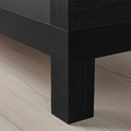 LACK TV bench, black-brown, 160x35x36 cm