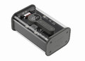Gembird Power Bank Powerbank Transparent 9000 mAh QC3.0, black
