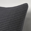 VÅRELD Cushion cover, dark grey, 50x50 cm