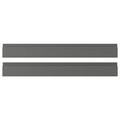 VOXTORP Drawer front, dark grey, 80x10 cm