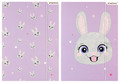 Document File Folder with Elastic Band A4 1pc Rabbit
