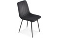 Upholstered Dining Chair SOFIA, black