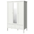 GULLABERG Wardrobe, white, 128x64x201 cm