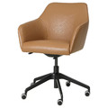 LÅNGFJÄLL/TOSSBERG Conference chair, Grann light brown/black