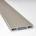 UPPLÖV Plinth, matt dark beige, 220x8 cm