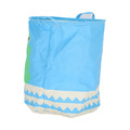 Foldable Toy Bag Basket 40cm, blue