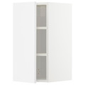METOD Wall cabinet with shelves, white/Ringhult white, 30x60 cm