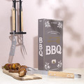 BBQ Grill Serving Tool Set, Cookbook Case, 3 pieces
