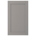 ENHET Front for dishwasher, grey frame, 45x75 cm