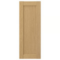 FORSBACKA Door, oak, 30x80 cm