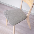 LISABO Chair, ash/Tallmyra white/black
