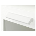 BRIMNES / BURHULT TV storage combination, white, 338x41x190 cm