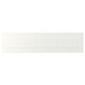 STENSUND Drawer front, white, 80x20 cm