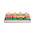 Fisher-Price Wood Toddler Toy Shape Stacker HXV05 2+