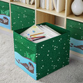 SKOGSDUVA Box, multicolour, 33x38x33 cm