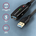 AXAGON USB Cable ADR-310 USB 3.0 A-M -> A-F act 10m