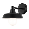 GoodHome Wall Lamp Gammuse 1-p E27, black