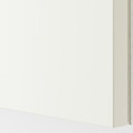 HASVIK Pair of sliding doors, white, 150x201 cm