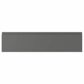 VOXTORP Drawer front, dark grey, 80x20 cm