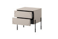 Bedside Table Nightstand Sonatia 45, cashmere