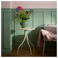 TÅNEBRO Side table, in/outdoor/pale yellow, 46 cm